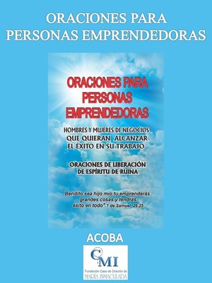 cover image of Oraciones para personas emprendedoras